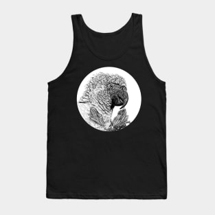 Blue-throated macaw circle Tank Top